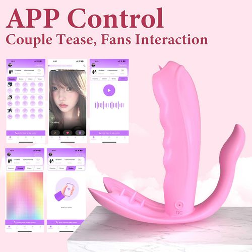 Silicone Vibrator 7 Vibration Modes - Heating + App na Arena.pl