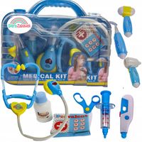 MAŁY DOKTOR ZESTAW LEKARSKI LEKARZ WALIZKA INTERAKTYWNY ZESTAW DOKTOR DLA D