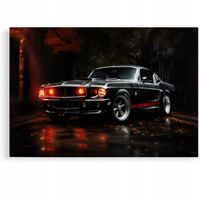 2 x Obraz 60x40 samochody ford mustang shelby GT do garażu komisu warsztatu