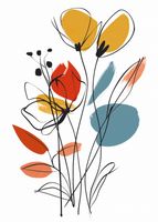 Plakat 50x70cm Ogród przy Lecie