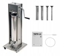 NADZIEWARKA DO KIEŁBASY 7L FARSZU 4LEJKI USZCZELKA YATO YG-03370 NIERDZEWNA