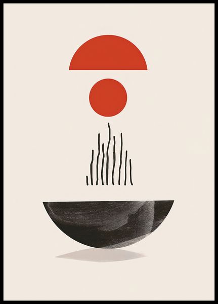 Plakat 64x90cm Półokrągła Forma zdjęcie 2