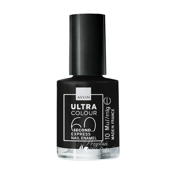 Avon Ultra 60 Second Express Lakier - Power Black zdjęcie 1