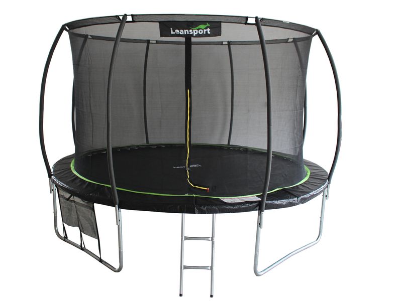 ND24_8344 Trampolina LEAN Sport Max 10ft Czarno- zdjęcie 1