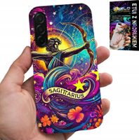ETUI DO SAMSUNG GALAXY A56 5G - ZNAK ZODIAKU, STRZELEC ASTRONOMIA PLECKI