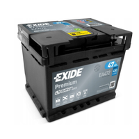 Akumulator Exide Premium 47Ah 450A EA472 PRAWY PLUS