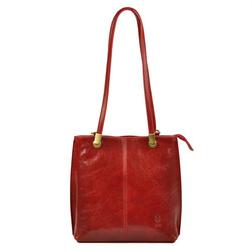 Florence torebka-plecak skóra naturalna damski torebka na ramię kieszenie na Arena.pl