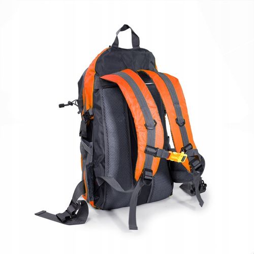 PLECAK TURYSTYCZNY 40L PODRÓŻNY TREKKINGOWY WYCIECZKOWY W GÓRY POMARAŃCZOWY na Arena.pl