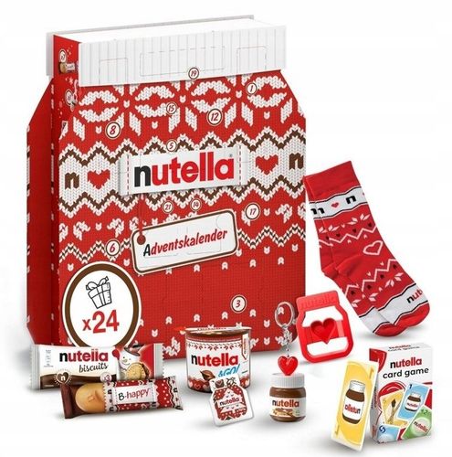 Kalendarz adwentowy Nutella 528g na Arena.pl