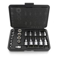 Zestaw Bitów i Nasadek Torx 30cz. KD10242