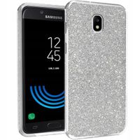 NEWTOP 3w1 Etui z brokatem kompatybilne z Samsung Galaxy J7 2017