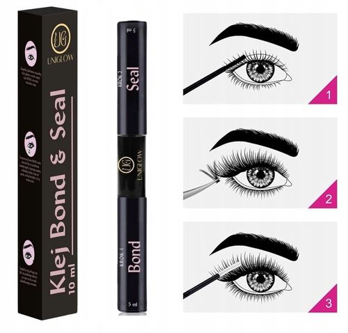 SEALER i BONDER klej do sztucznych rzęs 10ml Przedłużanie rzęs DIY na Arena.pl