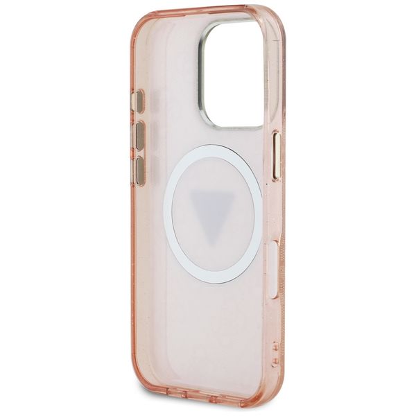 Etui Guess do iPhone 16 Pro, Różowy, MagSafe zdjęcie 7
