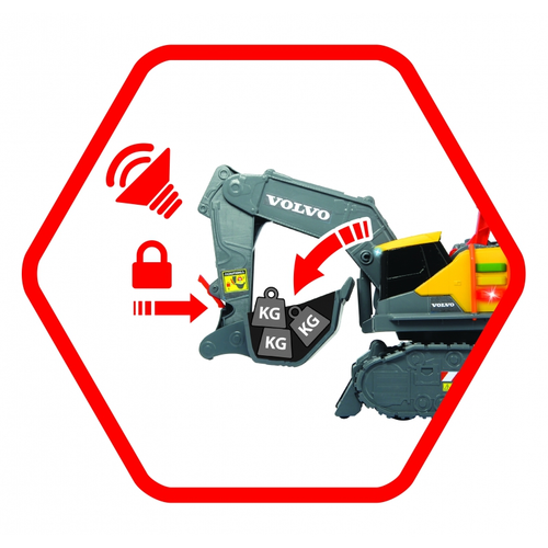 DICKIE Construction Koparka Volvo 30 cm na Arena.pl