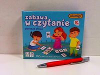 Zabawa w czytanie - karty 07523