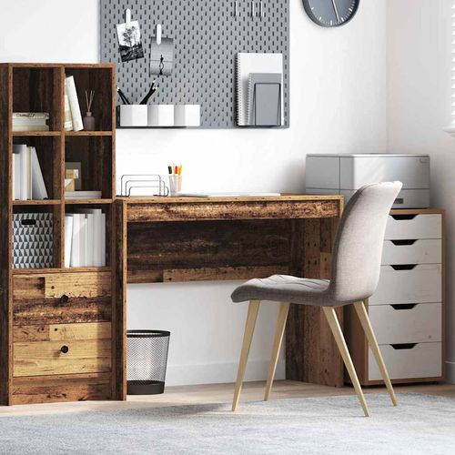 Biurko Stare drewno 100 x 40 x 76 cm Materiał drewnopochodny na Arena.pl