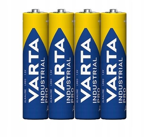 40 x BATERIA VARTA INDUSTRIAL AAA LR03 R3 1,5V na Arena.pl