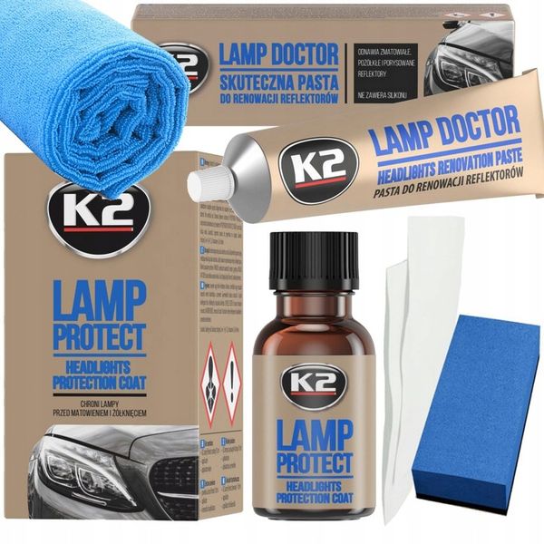 K2 ZESTAW DO REGENERACJI REFLEKTORÓW LAMP DOCTOR zdjęcie 1