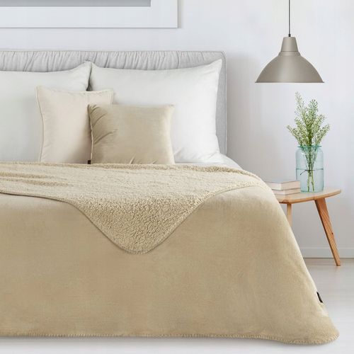 Koc Dwustronny 170x210 Polar Bukla Eurofirany Sherpa Baranek Na Prezent na Arena.pl