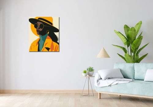 Obraz 60x70cm Żółta Stylowość na Arena.pl