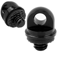 uchwyt na pasek 1/4" śruba aparatu gimbala 19 mm aluminium guma czarny
