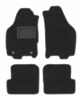 Dywaniki welurowe LUX do Lancia Ypsilon II 2003-2011 grafitowe