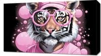 Obraz 70x40cm Ludzki Tygrys
