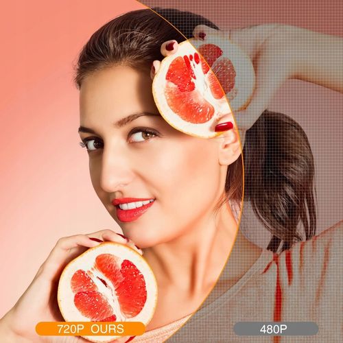 Mini projektor z WiFi - Febfoxs 7500 Lux, 100'' ekran, obsługa 1080P & 240 na Arena.pl