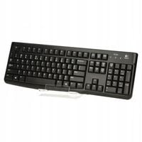 Klawiatura przewodowa Logitech K120 USB Czarna Business US Cicha 920-002479