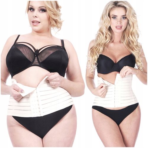 Orirose PAS gorset mocno WYSZCZUPLAJĄCY brzuch talię poporodowy Z REGULACJĄ na Arena.pl