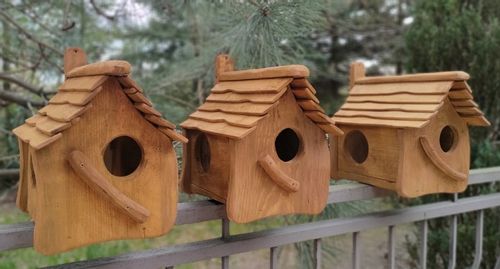 Domek dla WIEWIÓREK - brązowy rustkalny rzemieślniczy, doskonały na prezent na Arena.pl