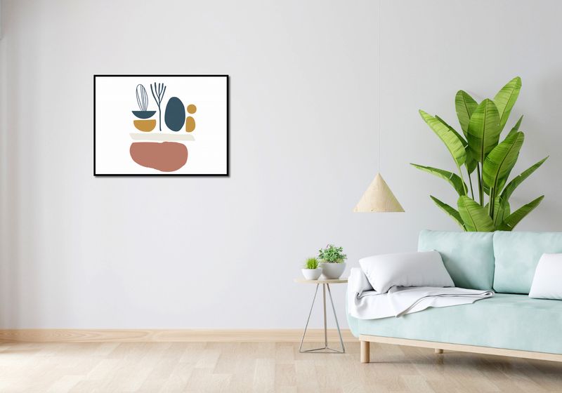 Plakat 80x60cm Stylowa Roślinność zdjęcie 4