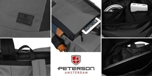 plecak miejski ptn rio-9091 gray na Arena.pl