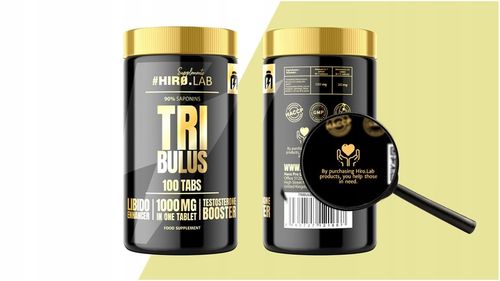 TRIBULUS testosteron TERRESTRIS BUZDYGANEK testo na libido 1000 mg hiro na Arena.pl