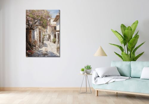 Obraz 70x100cm Urok Starego Miasta na Arena.pl