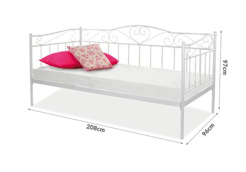 Łóżko Pego 90x200 białe na Arena.pl