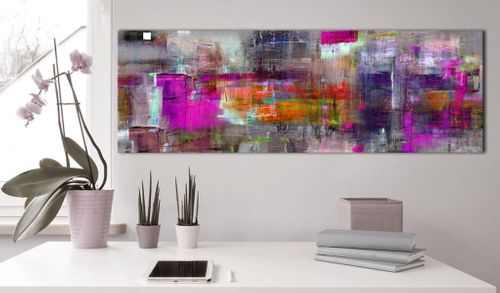 Obraz - Kraina koloru - 120X40 na Arena.pl