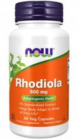 NOW Foods Rhodiola Rosea Różaniec Górski 500mg 60vegecaps
