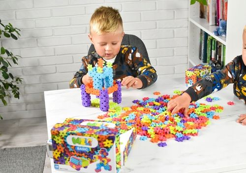 KLOCKI WAFLE KONSTRUKCYJNE MELI Basic 150 El MINI PUZZLE GOFRY EDUKACYJNE na Arena.pl