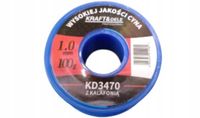 Cyna do lutowania drut lutowniczy z kalafonią 1 mm 100g KD3470