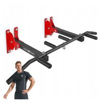 Drążek 6 chwytów do ściany sufitu trening pleców podciąganie Marbo