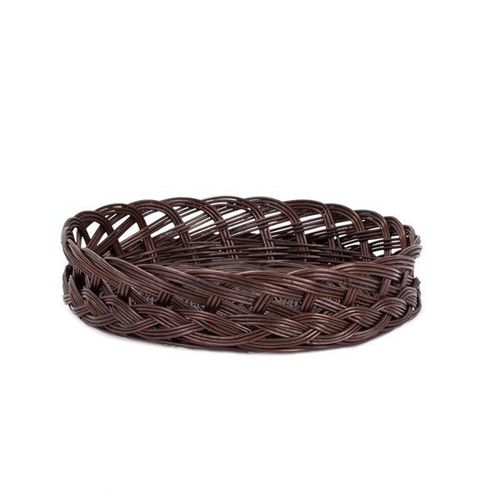 Okrągła taca wiklinowa Ø27 H9 cm na Arena.pl