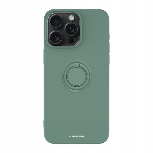 ETUI MATOWE DO IPHONE 15 PRO MAX SPACECASE SILICONE RING SILIKONOWE + SZKŁO na Arena.pl