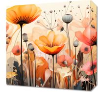 Obraz 40x40cm Taneczne Maki