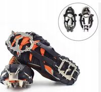 RACZKI NA BUTY Rozmiar 42-46 Gumowe Stalowe Antypoślizgowe KOLCE OUTDOOR