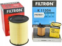 FILTRON ZESTAW FILTRÓW VOLVO S40 II C30 V50 FORD FOCUS II 1.6D 07-