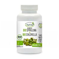 Spirulina + Chlorella Bio 140tab Natvitaorganic