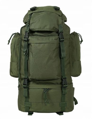 Plecak turystyczny wojskowy taktyczny Mil-Tec Ranger 75 l olive z pokrowcem na Arena.pl