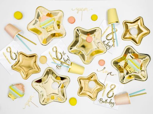 Serwetki 18th Birthday, biały, 33x33cm na Arena.pl