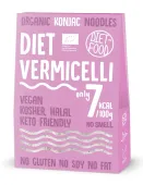 Makaron (konjac) Vermicelli Bezglutenowy BIO 385 g (300 g) - DIET-FOOD